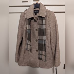 NWT London Fog Pea Coat - Oatmeal